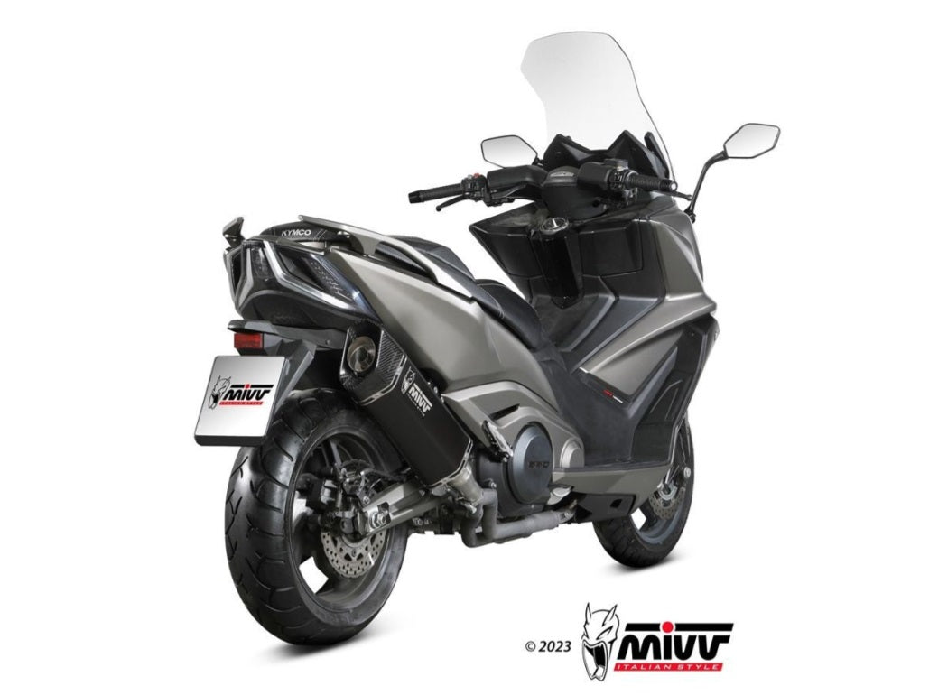 MIVV SR-1 BLACK TITANIUM SILENCER KYMCO AK 550 2020-2024