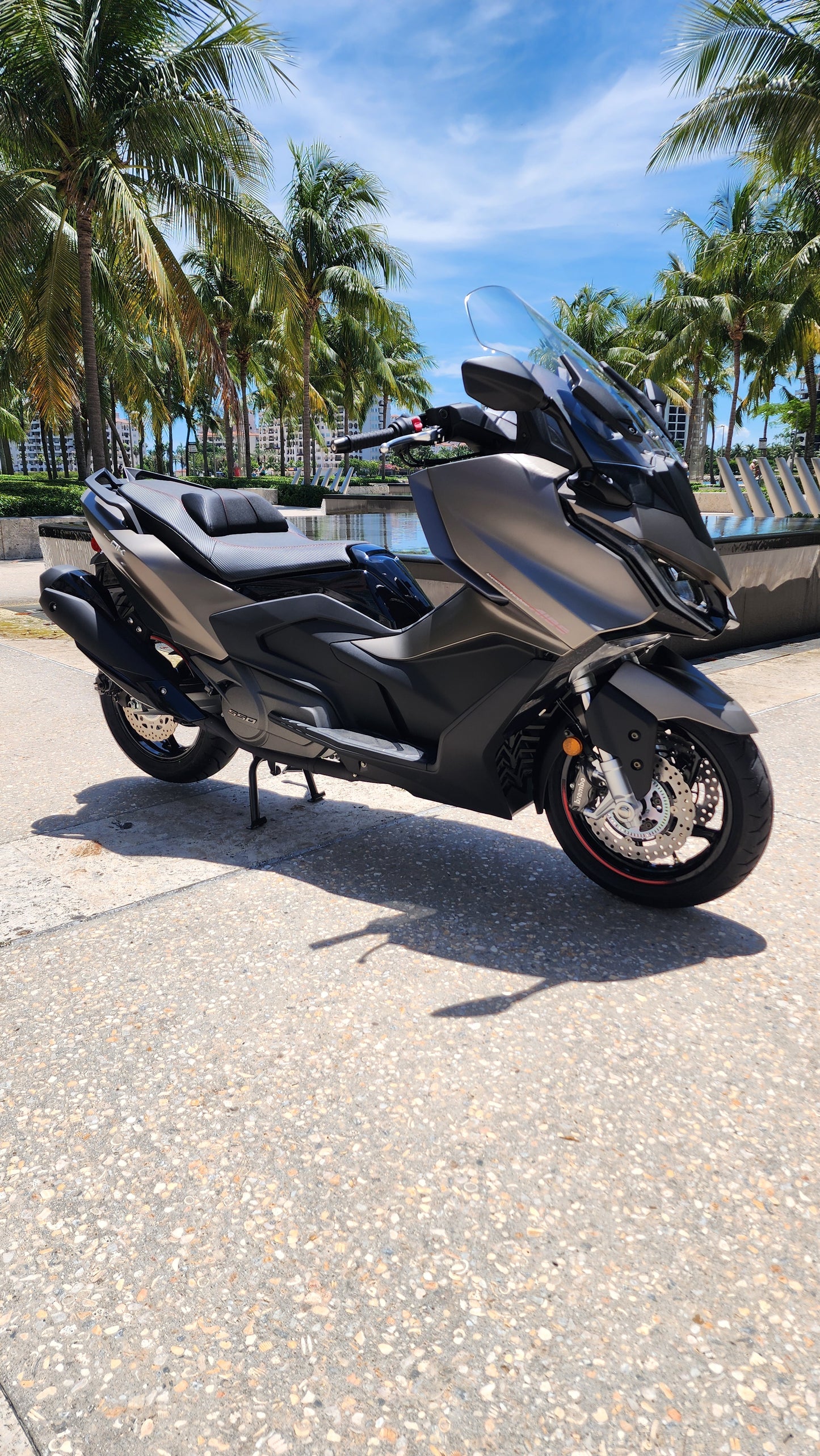 KYMCO AK 550i Premium Flat Brown