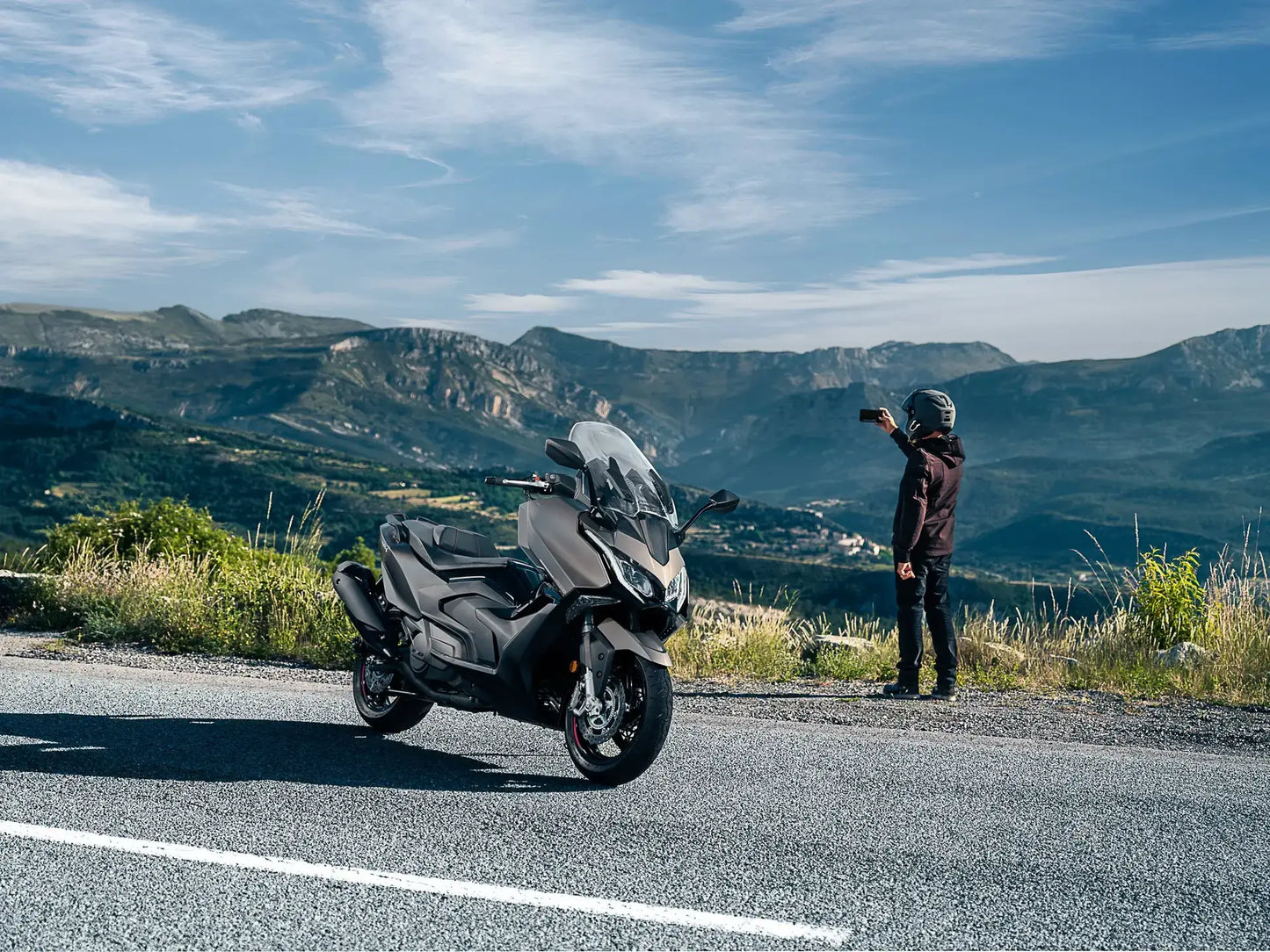 KYMCO AK 550i Premium Flat Brown