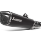 SILENCER AKRAPOVIC INOX BLACK KYMCO AK 550 2017-2025
