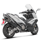 SILENCER AKRAPOVIC INOX BLACK KYMCO AK 550 2017-2025