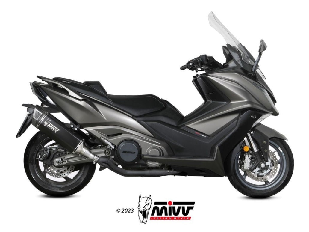 MIVV SR-1 BLACK TITANIUM SILENCER KYMCO AK 550 2020-2024